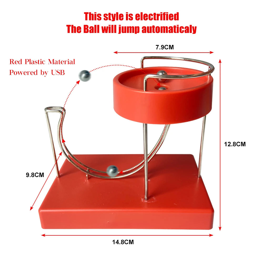 Creative Perpetual Motion Marble Machine Creative Marble Motor Energy Art Perpetual Motion Machine Desktop Miniature Home Decor Innova Techno