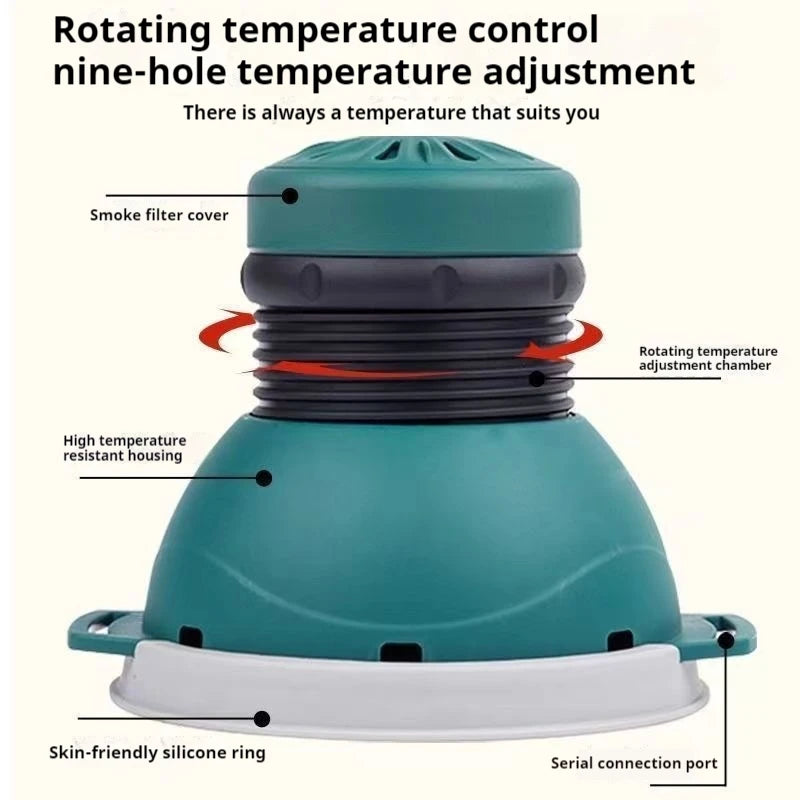 Smokeless Moxibustion Jar Moxibustion Massage Body Lumbar And Abdominal Massage Innova Techno