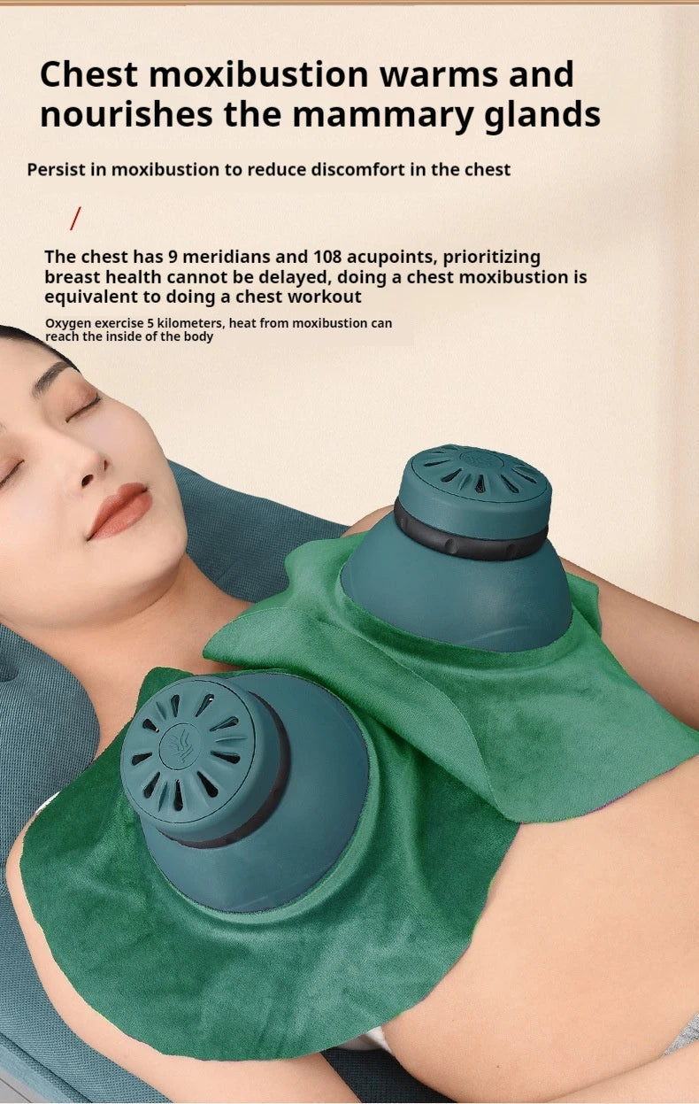 Smokeless Moxibustion Jar Moxibustion Massage Body Lumbar And Abdominal Massage Innova Techno