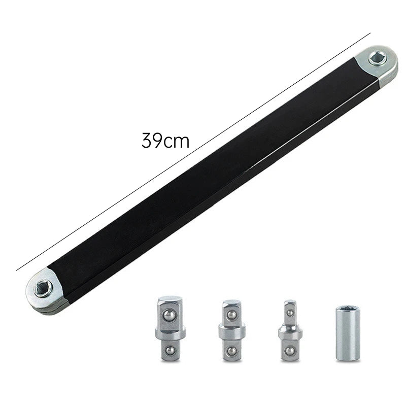 Compact Offset Extension Wrench 4 Adapter Dual Purpose Impact Socket Ratchet for Automotive Hand Tool Innova Techno