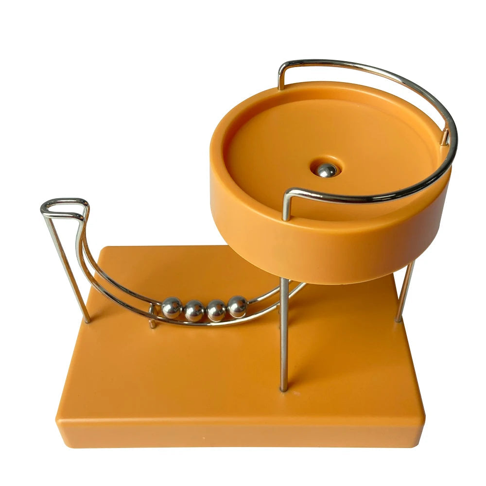Creative Perpetual Motion Marble Machine Creative Marble Motor Energy Art Perpetual Motion Machine Desktop Miniature Home Decor Innova Techno
