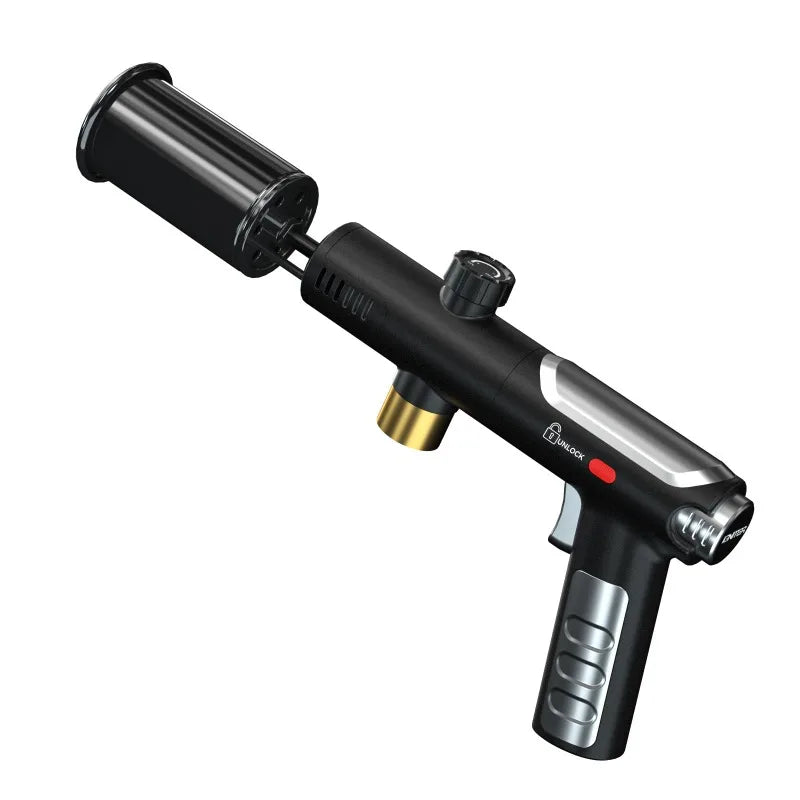 New Metal High Firepower Flamethrower for Outdoor Camping Barbecue Lighter for Outdoor Tools Innova Techno
