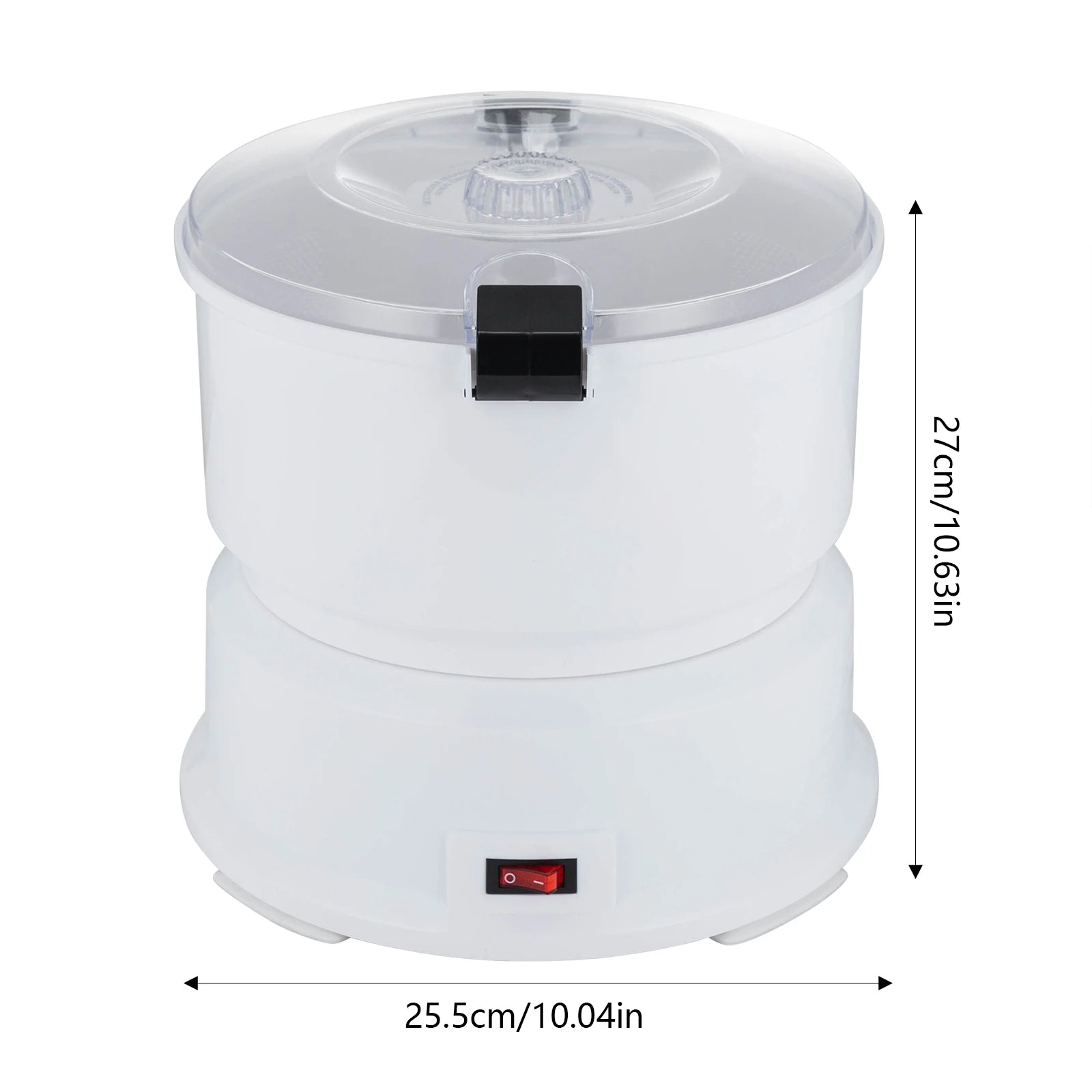 85W Electric Potato Peeler One-button Drive Automatic Peeler Spinner for Kitchens Restaurant Fast Food Shops Innova Techno