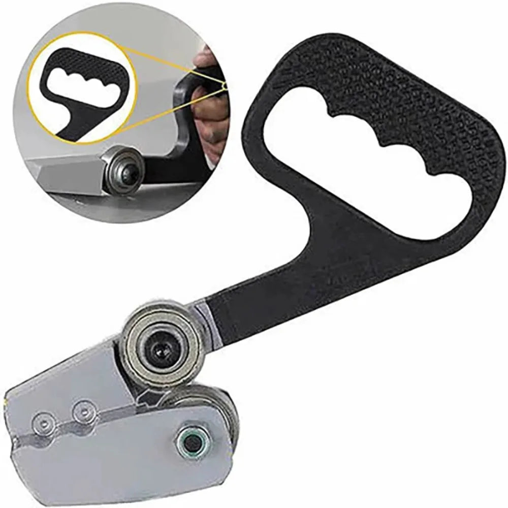 1Pcs Heavy Duty Sheet Metal Cutter Hand Pull Type Ergonomic Handle Fast Cutting Sharp Blade for Stainless Steel Plate Innova Techno