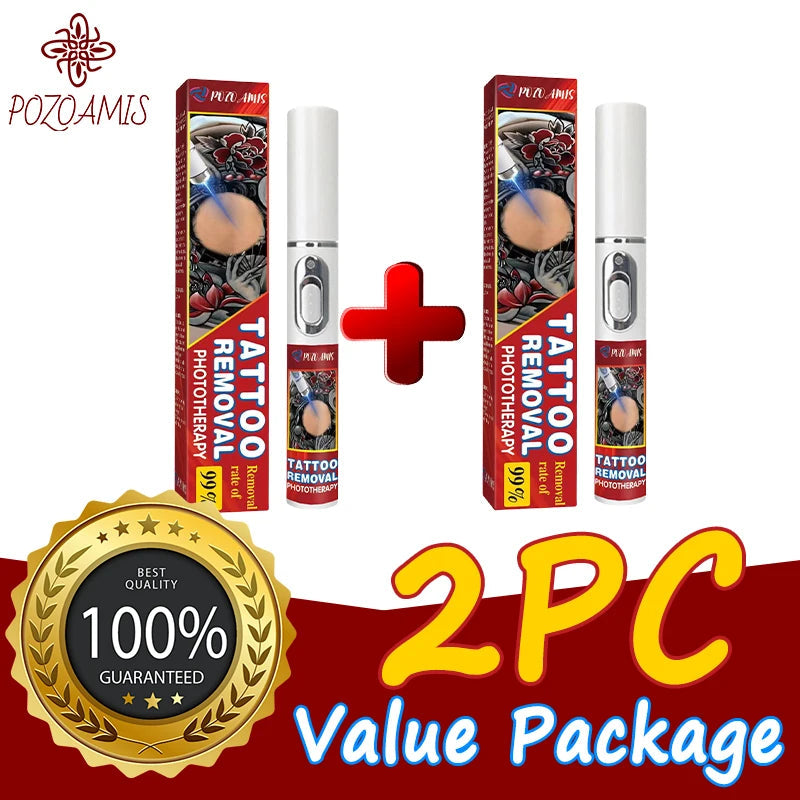 Tattoo Removal Laser Pen, suitable for tattoos of all sizes, effectively removes permanent tattoos. Innova Techno