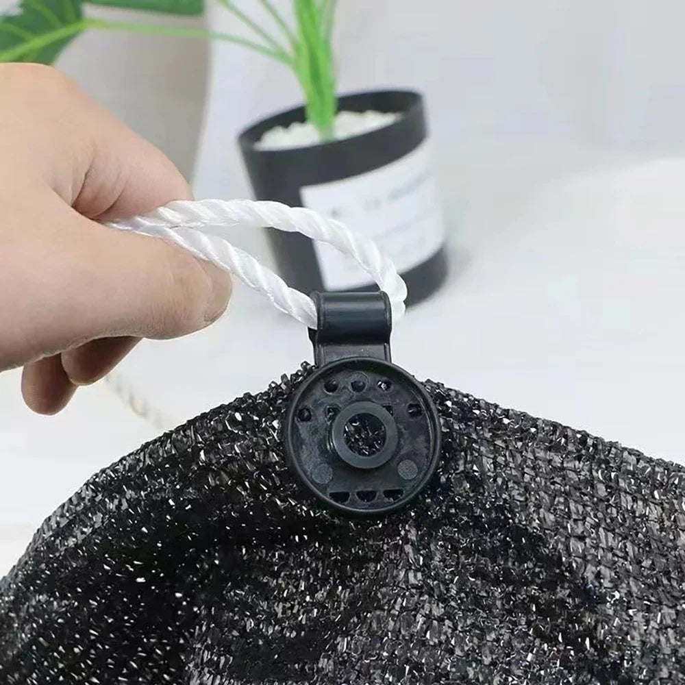 30-300pcs Shade Cloth Clips Heavy Duty Lock Grip Greenhouse Film Clip Hang Expand Instant Grommet Sunshade Net Fix Clips Tool Innova Techno