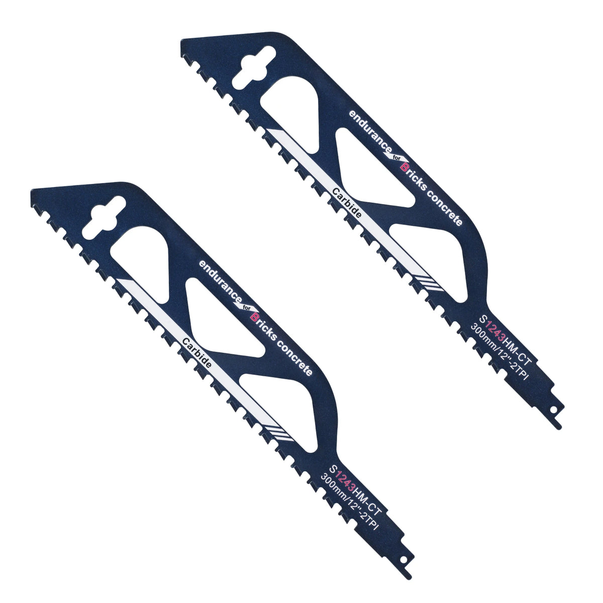 Reciprocating Saw Blade 12/18inch Universal Cutting Recip Sabre Saw Blade Alloy Steel Brick Concrete Cutting Saw Blade