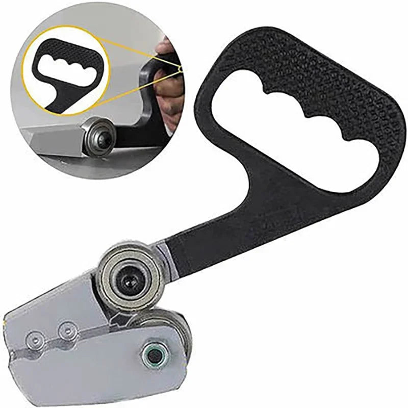 1Pcs Heavy Duty Sheet Metal Cutter Hand Pull Type Ergonomic Handle Fast Cutting Sharp Blade for Stainless Steel Plate Innova Techno