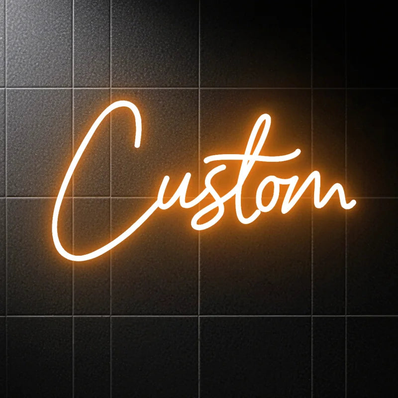 Custom your Personalised Name Neon Sign Light for girls/boys Birthday Gifts Party Bar Wedding Room Wall Decoration Neon Led Sign Innova Techno