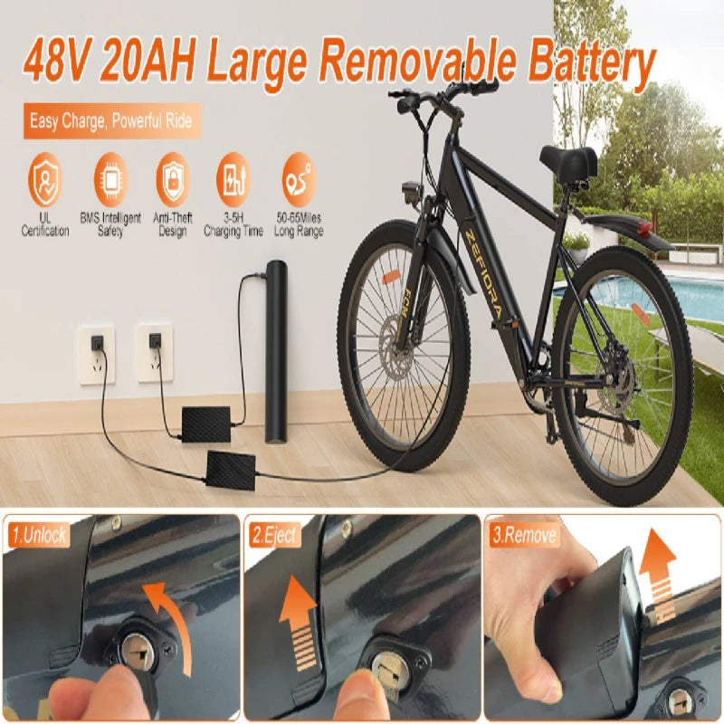 Ebike 2000w 3000w 1000w 1500w,30-50mph Electric Bikes Highspeed,48v 10ah-20ah Battery Life 30-60miles Electric Bike Adults Cheap Innova Techno