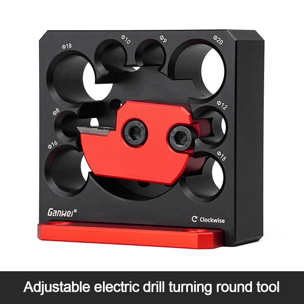 Adjustable Electric Drill Milling Dowel Auxiliary Tool Dowel Maker Jig 8mm-20mm with Carbide Blades Dowel Maker Woodworking Tool