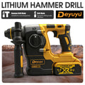 Brushless Hammer Drill Cordless Electric Hammer 20V Wireless Drills Power Tools suitable for Dewalt 20V Battery