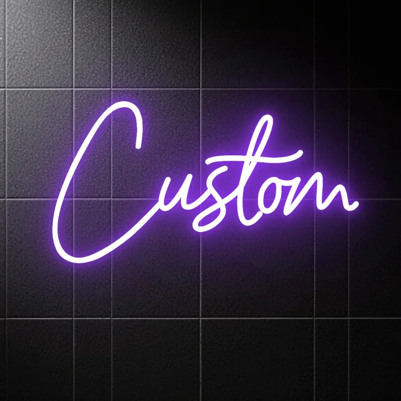 Custom your Personalised Name Neon Sign Light for girls/boys Birthday Gifts Party Bar Wedding Room Wall Decoration Neon Led Sign Innova Techno