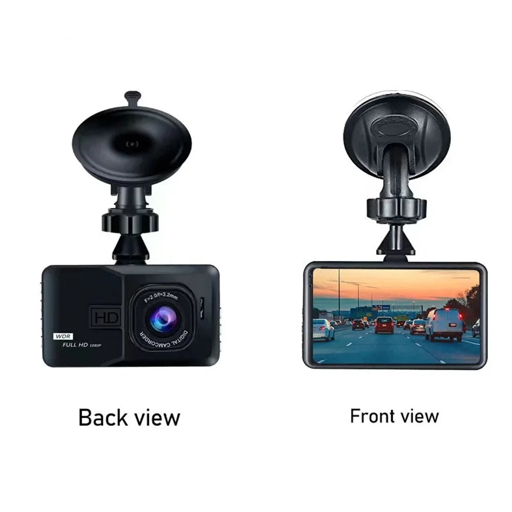XUSHIDZ NEW 1080P HD Dash Camera Loop Recording Car Vehicle DVR Video Recorder Dashcam Night Vision 24h Parking Monitor G-sensor Innova Techno