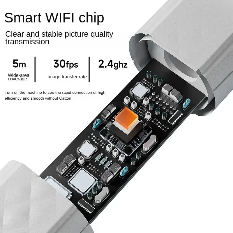 Wireless Smart Visual Ear Cleaner 800W Ear Stick Otoscope  Ear Wax Removal Tool Ear pick Camera Ear Endoscope for iOS Android Innova Techno