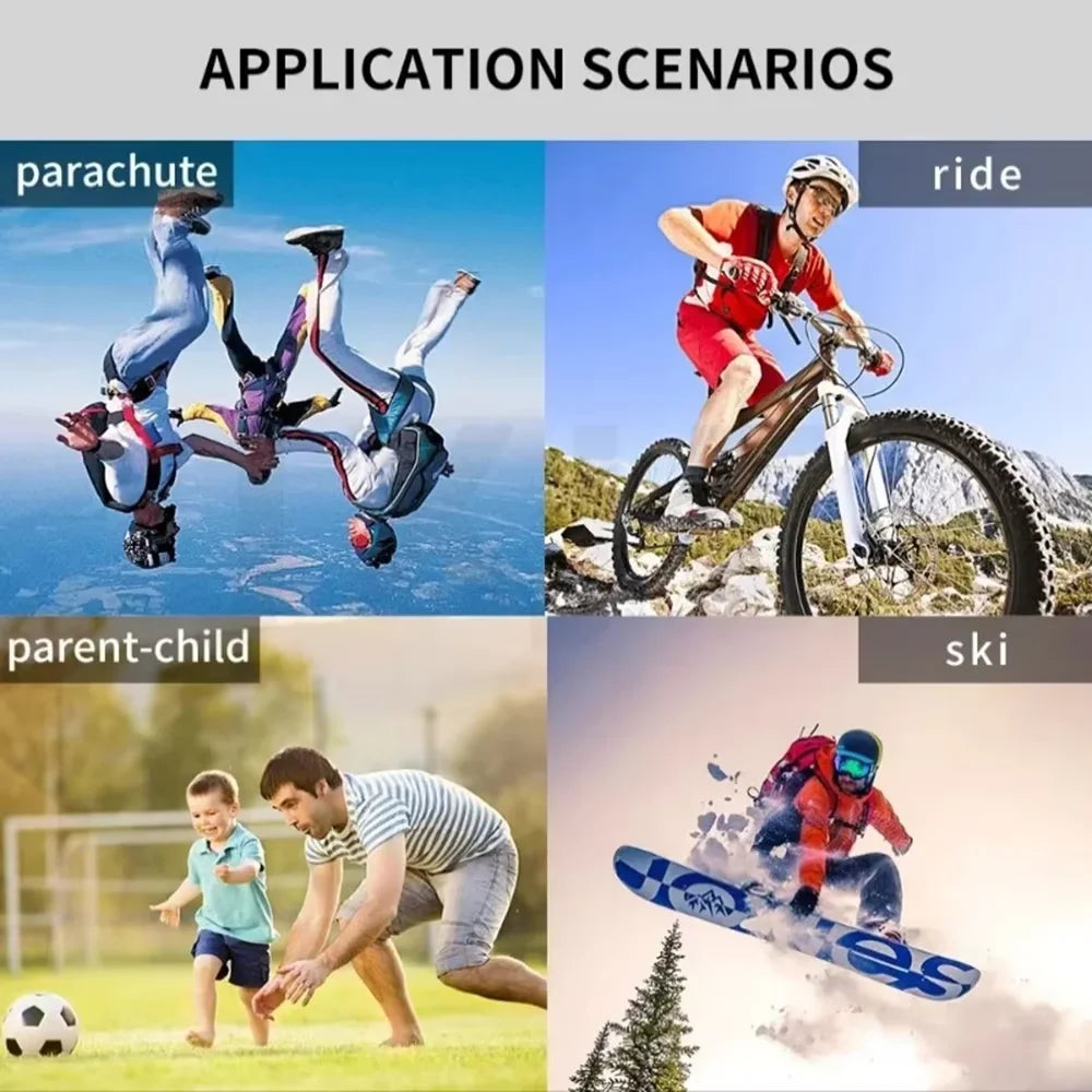 4K FHD 1080P Outdoor Sports Camera In Helmet Motorcycle Bike Sport Mini Filming Bicycle Action Body Cam And Video Recording Innova Techno