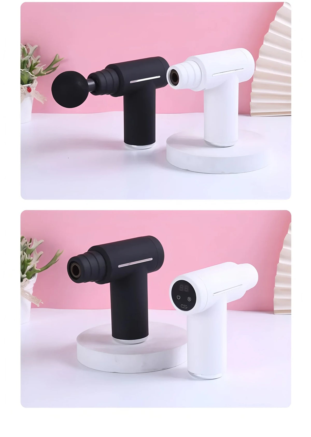 Mini Muscle Massage Gun Body Massager Deep Handheld Percussion Massager For Body Back Neck Leg Cold And Hot Compress Fascia Gun