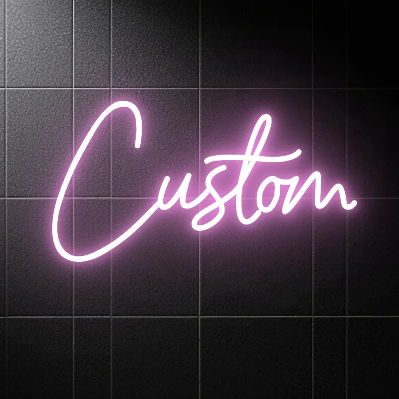 Custom your Personalised Name Neon Sign Light for girls/boys Birthday Gifts Party Bar Wedding Room Wall Decoration Neon Led Sign Innova Techno