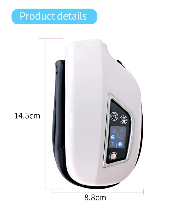 Relieves Fatigue Eye Massager Airbag Pressure Kneading Massage Device Relax Eye Improve Sleep 3D Vibration Eye Care Home Use