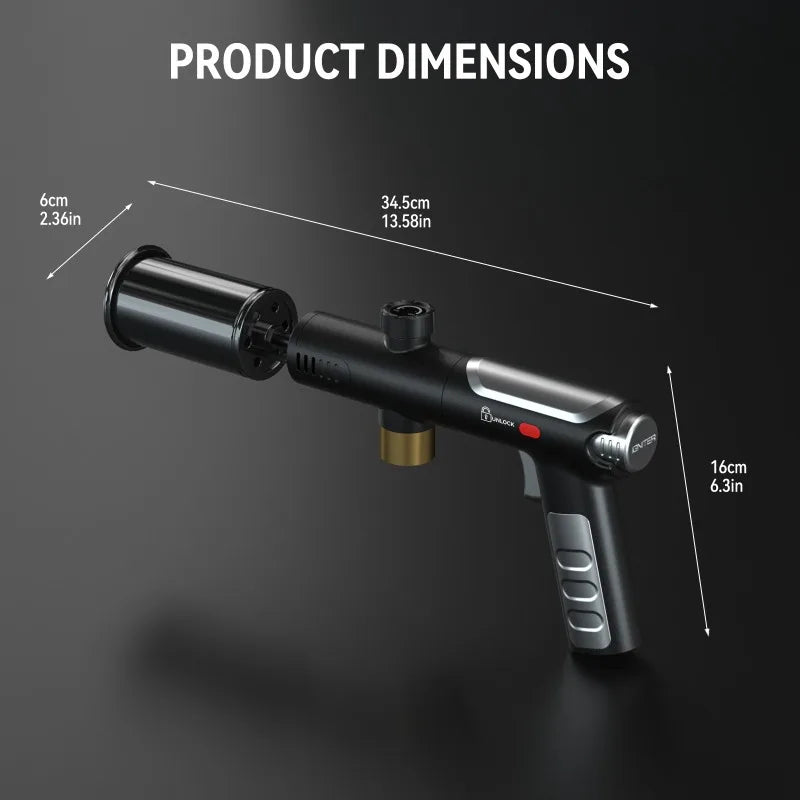 New Metal High Firepower Flamethrower for Outdoor Camping Barbecue Lighter for Outdoor Tools Innova Techno
