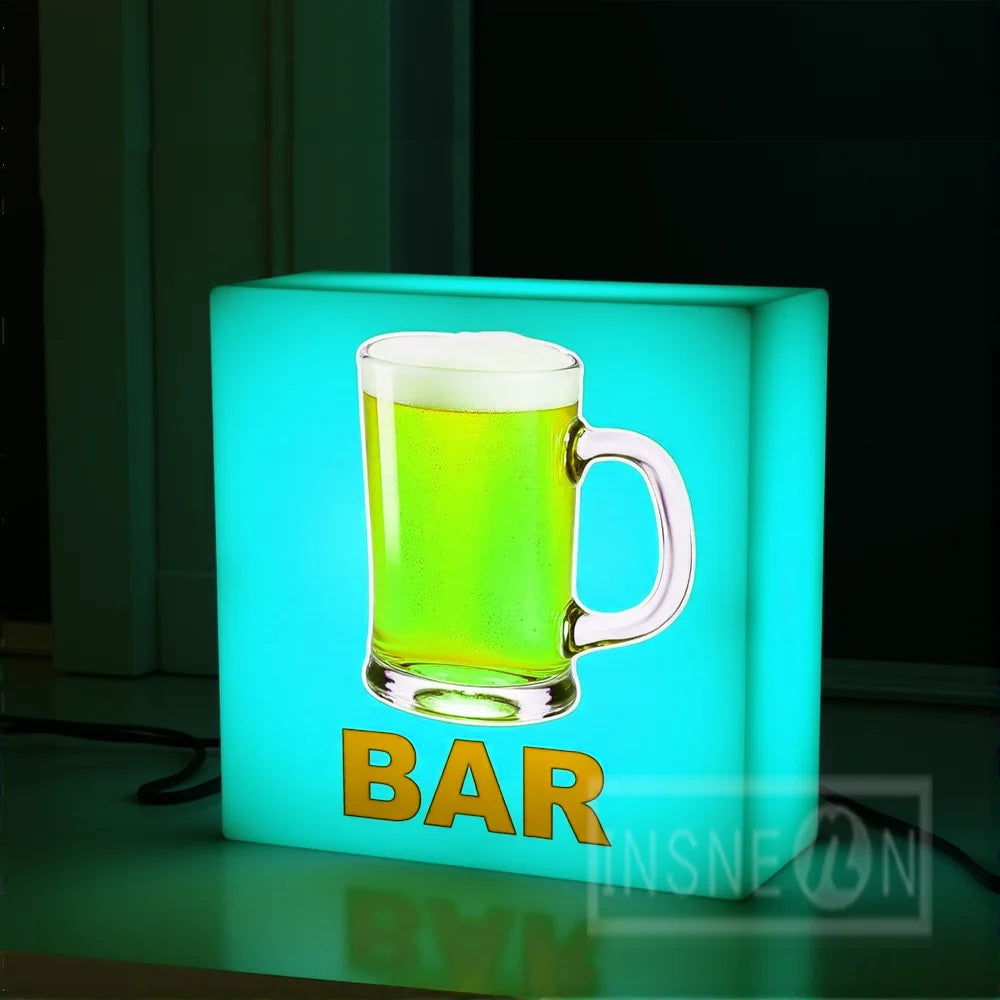 Custom Acrylic LED Light Box Sign  for Business, Acrylic Lightbox for Outdoor,Waterproof Signage for Wall Decorations Light Box Innova Techno