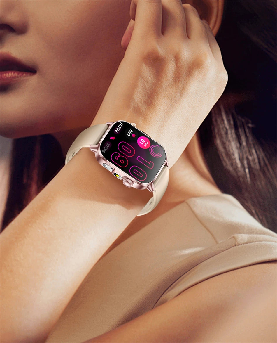 2026 New Model Uric Acid & Lipid Health Analysis Smart Watch Men ECG+PPG Bluetooth Call 2.01-inch Flashlight Smartwatch Women Innova Techno