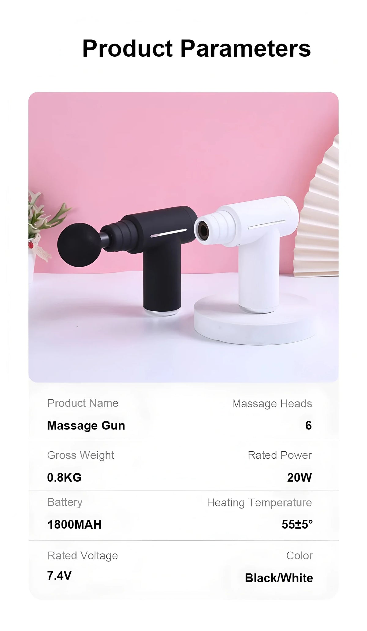 Mini Muscle Massage Gun Body Massager Deep Handheld Percussion Massager For Body Back Neck Leg Cold And Hot Compress Fascia Gun