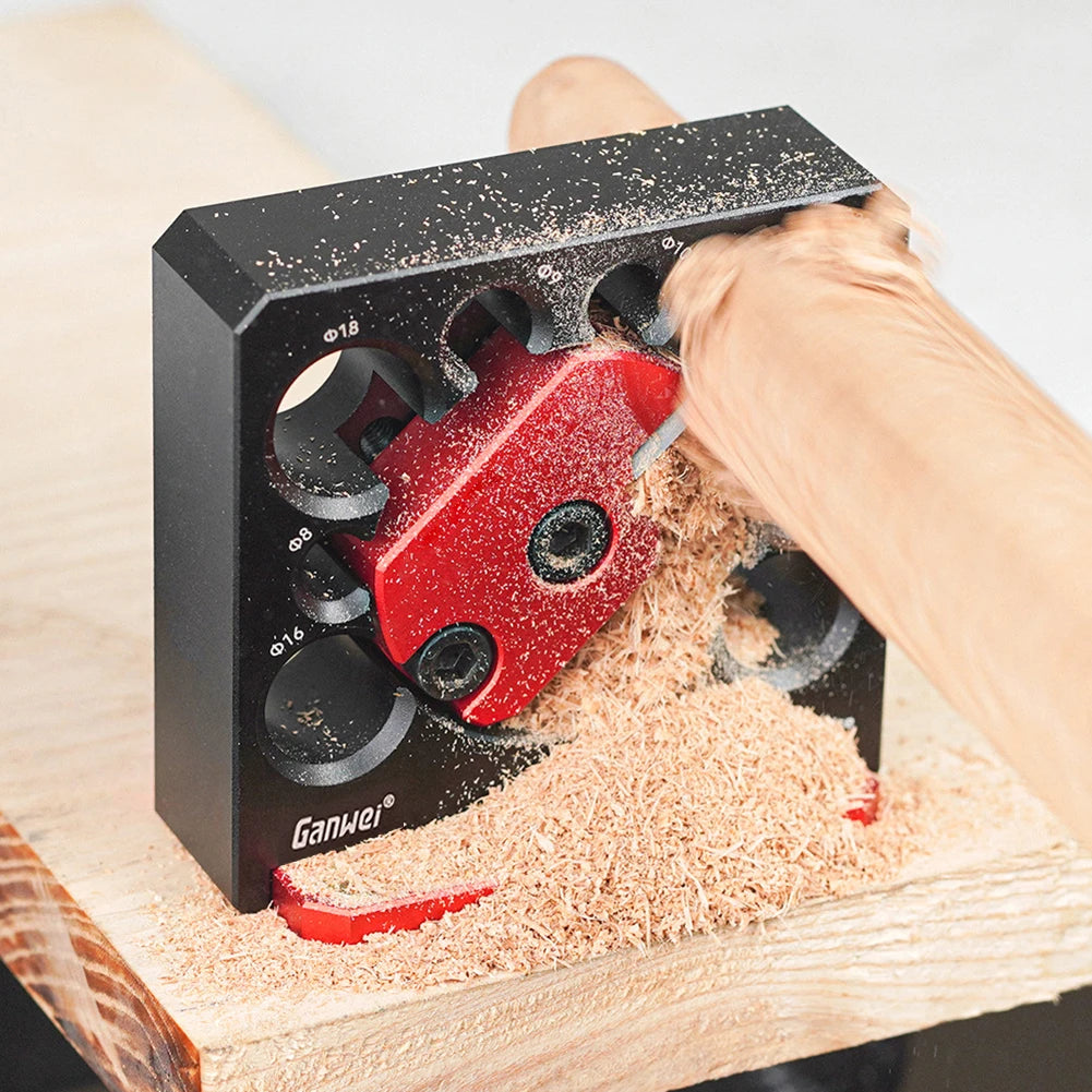 Adjustable Electric Drill Milling Dowel Auxiliary Tool Dowel Maker Jig 8mm-20mm with Carbide Blades Dowel Maker Woodworking Tool