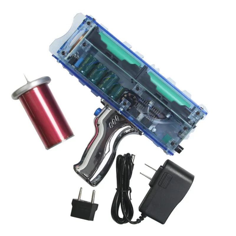 4th Generation Enhanced Adjustable arc Handheld Magnetic Energy High Voltage Generator Artificial Lightning For Tesla Coil Gun Innova Techno