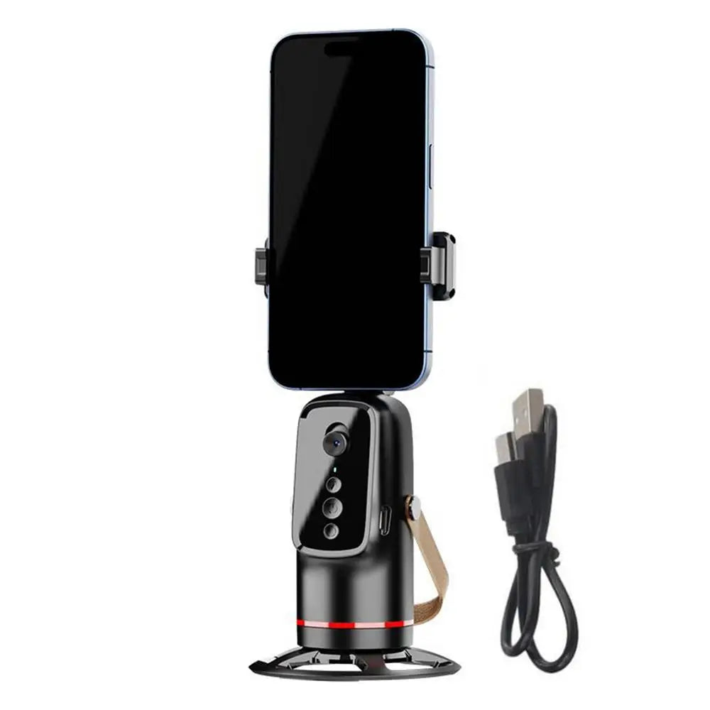 Face Tracking Tripod 360 Degree Rotation Auto Stand Tripod That Follows Your Movement for Live Streaming Selfie Video Recording Innova Techno