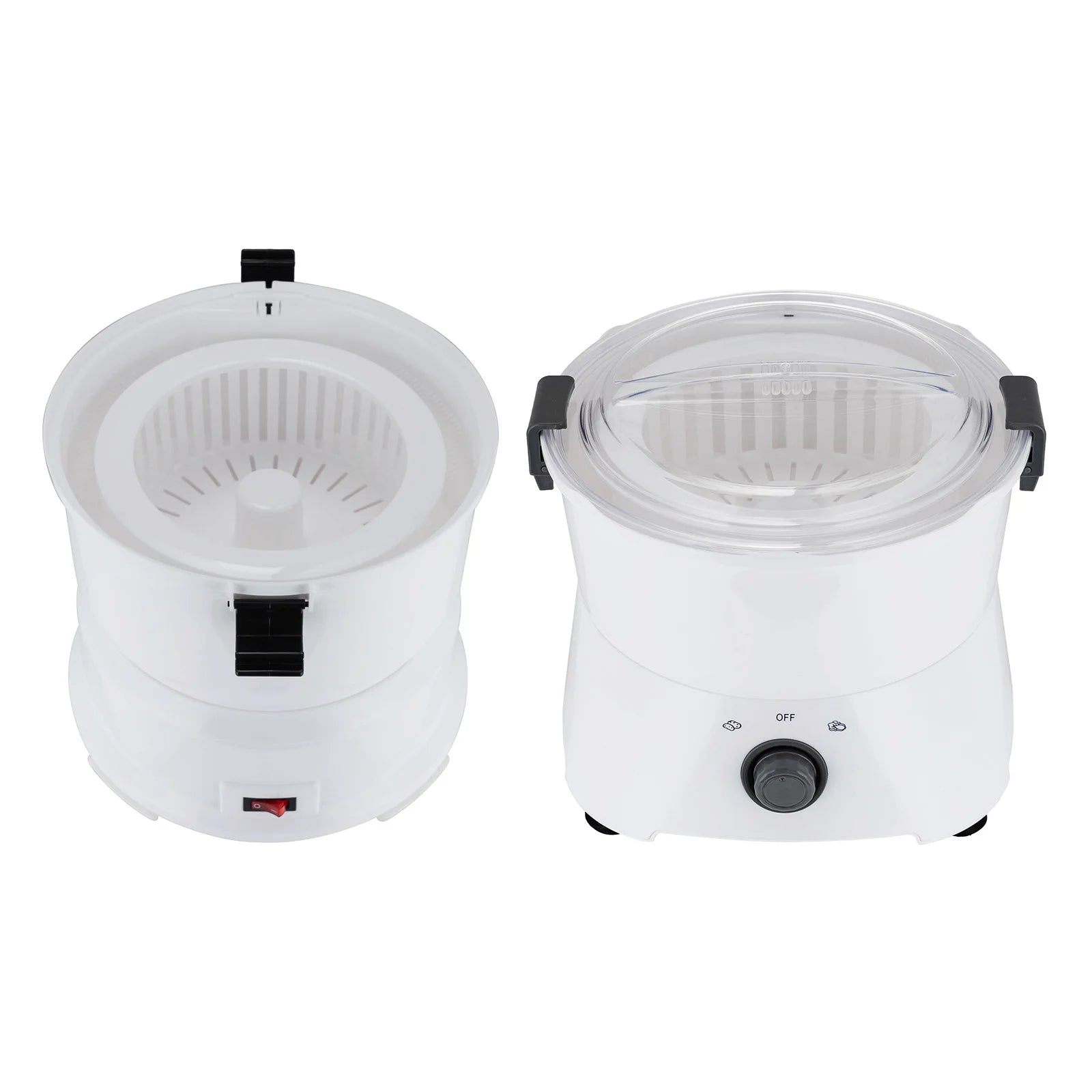 85W Electric Potato Peeler One-button Drive Automatic Peeler Spinner for Kitchens Restaurant Fast Food Shops Innova Techno