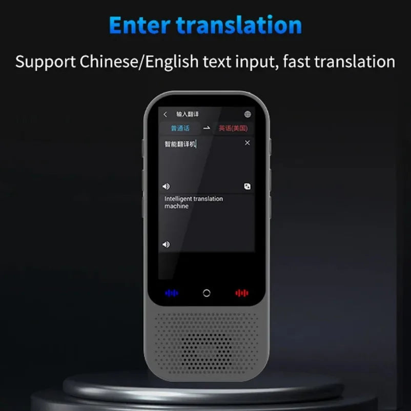 S80 Pro 138 Language Intelligent Translation Machine Intelligent Recording 19 Offline Real-time Chat GPT AI Voice Photo Translat Innova Techno