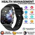 2026 New Model Uric Acid & Lipid Health Analysis Smart Watch Men ECG+PPG Bluetooth Call 2.01-inch Flashlight Smartwatch Women Innova Techno