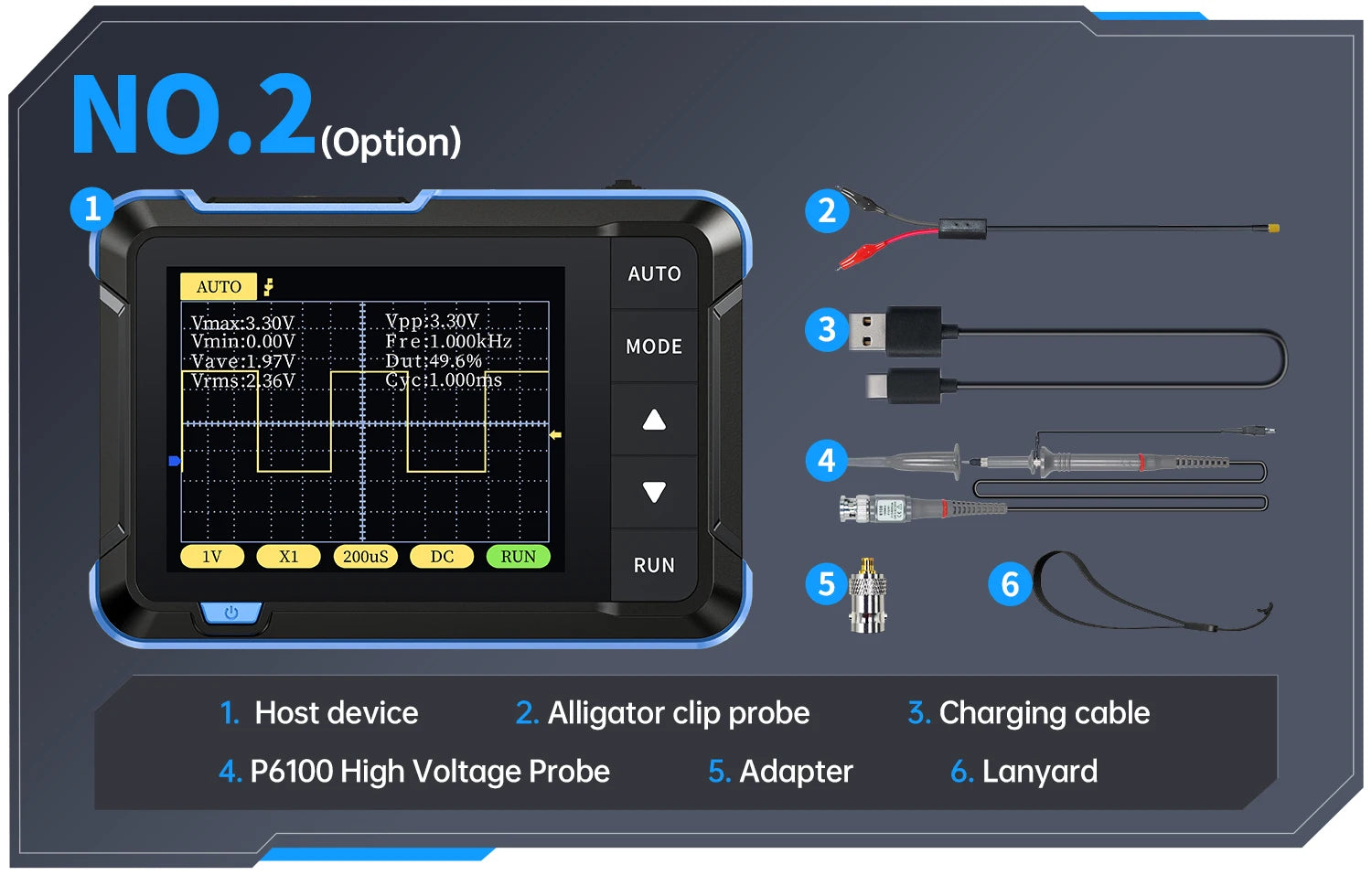 FNIRSI New DSO510 DSO152 DSO153 Mini Handheld Digital 2 IN 1 Oscilloscope Portable 48MS/s 10MHz Bandwidth Electronic Repair Tool Innova Techno