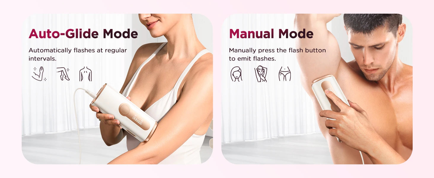 990000 Flash Laser Epilator IPL Hair Removal For Men and Women Body Bikini Facial  Permanant Painless IPL Hair Remover Machine Innova Techno