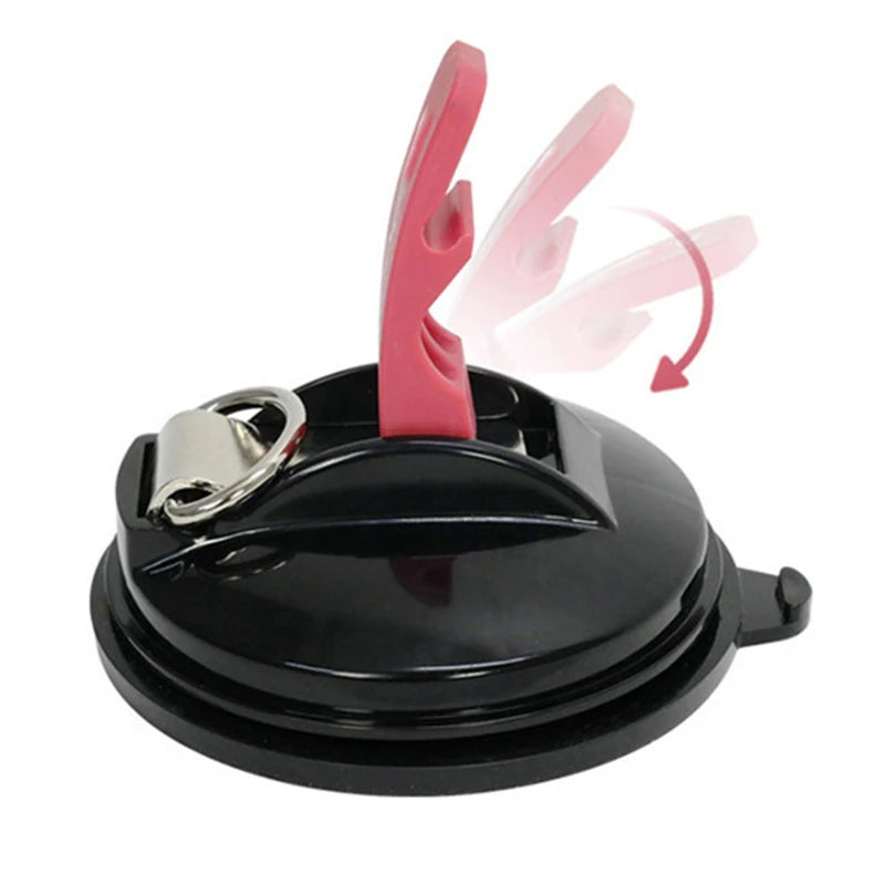 2PCS Vacuum Suction Cup Anchor with Fixed Hook Suction Cup Hook For Heavy-Duty Car Watch Strap Suitable For Car Bathroom Innova Techno