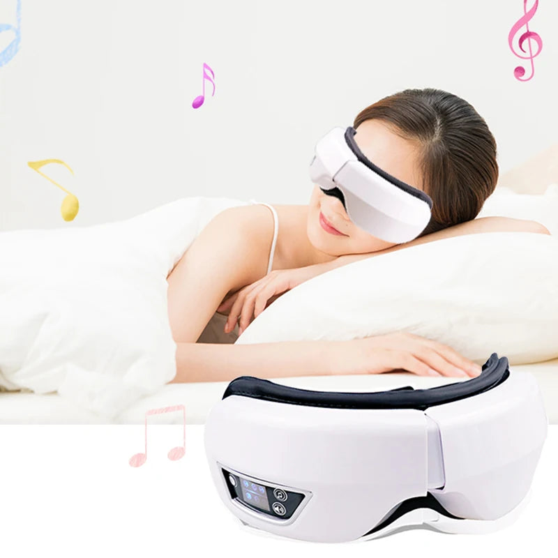 Relieves Fatigue Eye Massager Airbag Pressure Kneading Massage Device Relax Eye Improve Sleep 3D Vibration Eye Care Home Use