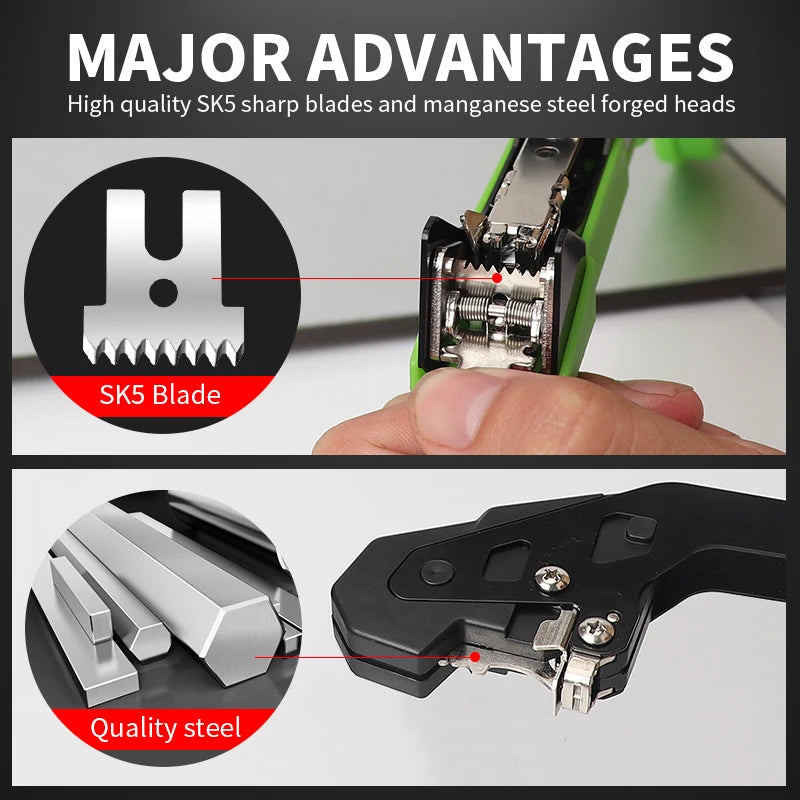 Onnfang Garden Hand Tying Machine Plant Lightweight Garden Tools Plant Tape tool for Vegetables Grapes Tomatoes Cucumbers Garden Innova Techno
