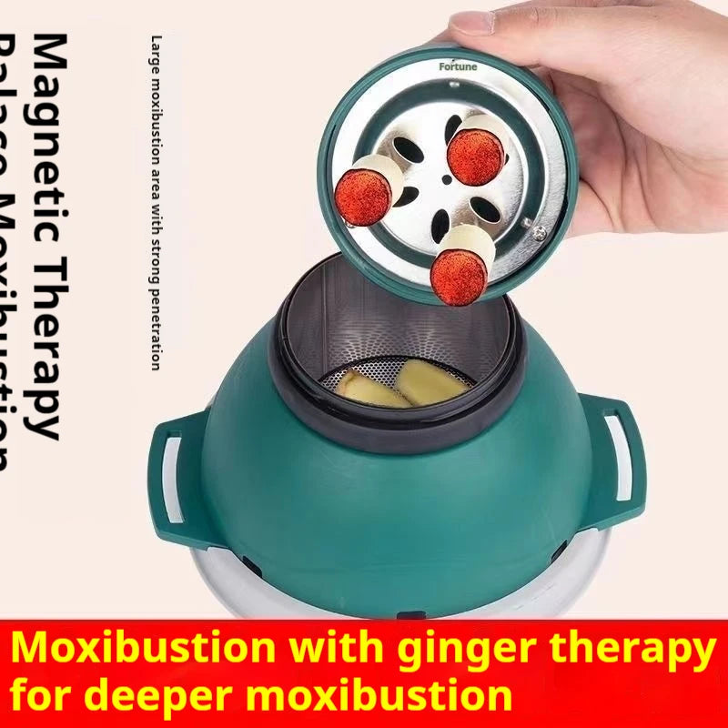 Smokeless Moxibustion Jar Moxibustion Massage Body Lumbar And Abdominal Massage Innova Techno