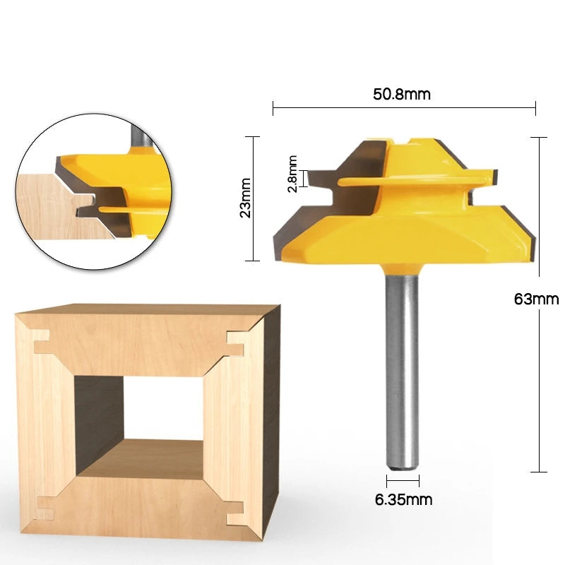 45 degrees CNC Solid Carbide Milling Cutter,woodworking router bit,Floor knife,mortise end mill,cabinet wood tool Innova Techno