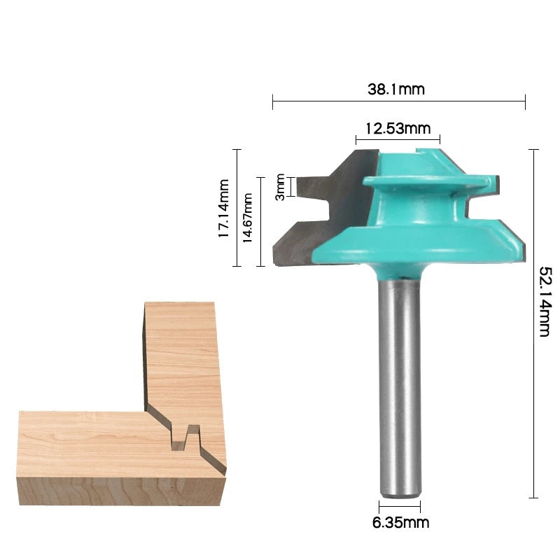 45 degrees CNC Solid Carbide Milling Cutter,woodworking router bit,Floor knife,mortise end mill,cabinet wood tool Innova Techno