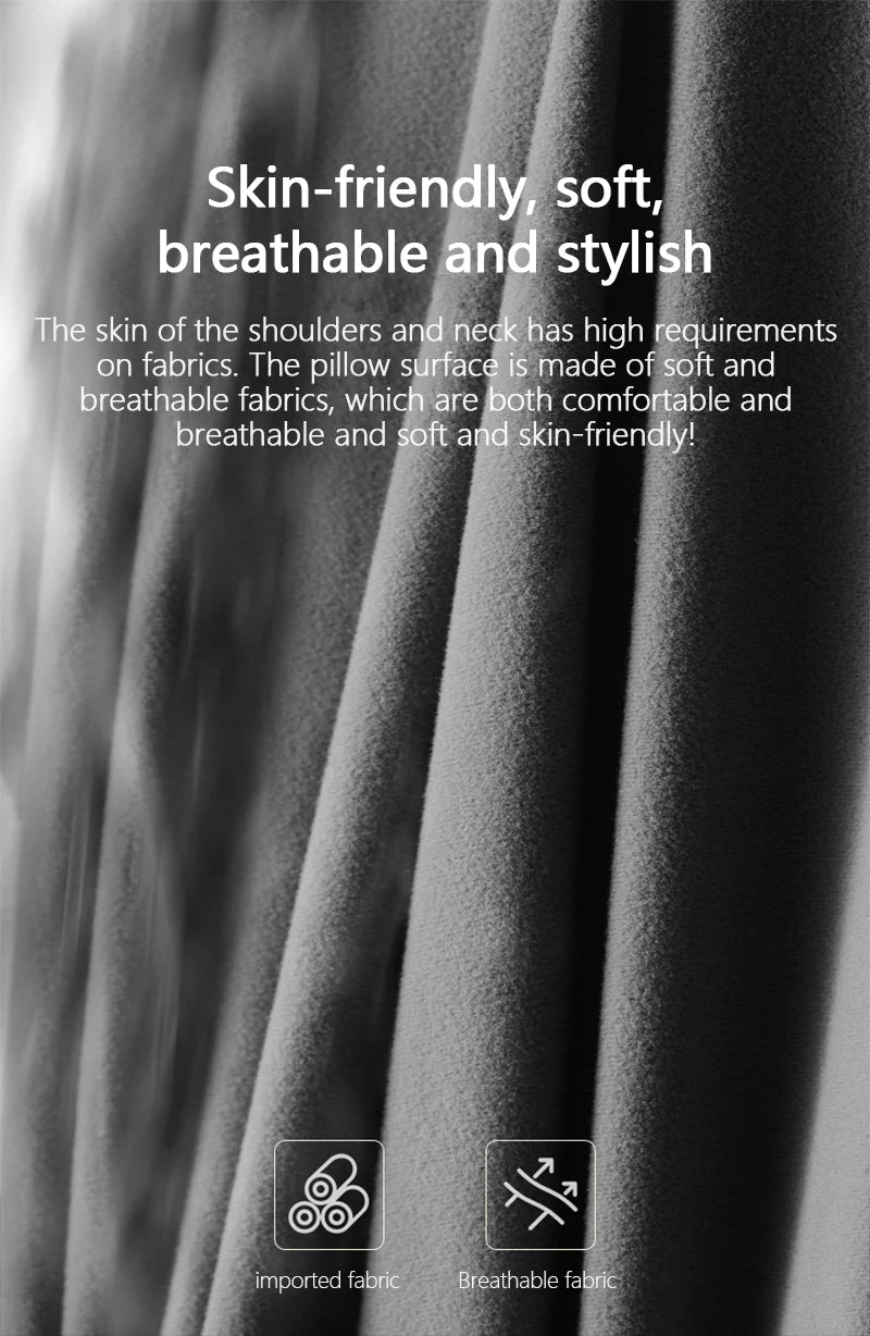 Car Electric Single Lumbar Single Headrest Vibration Massage Lumbar Support Neck Pillow Lumbar Cushion Car Seat Car Interior Innova Techno