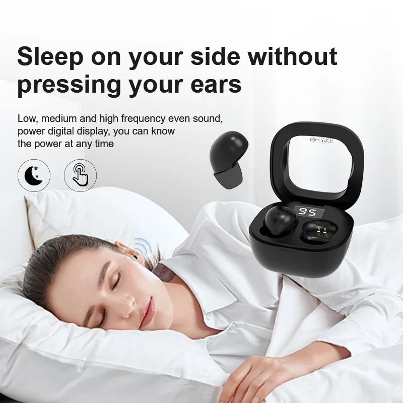 SK Mini 5.3 wireless bluetooth headset small earbuds sleep work sports invisible headphones HD HIFI bass sound quality earphones Innova Techno