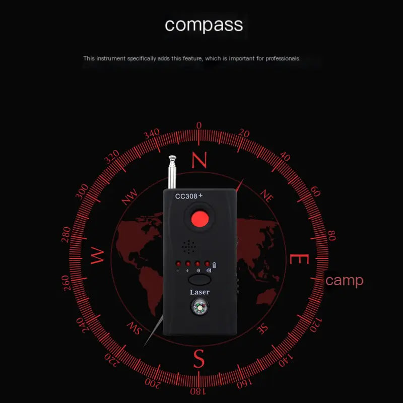 CC308 Wireless Signal Detector for Privacy Protection
