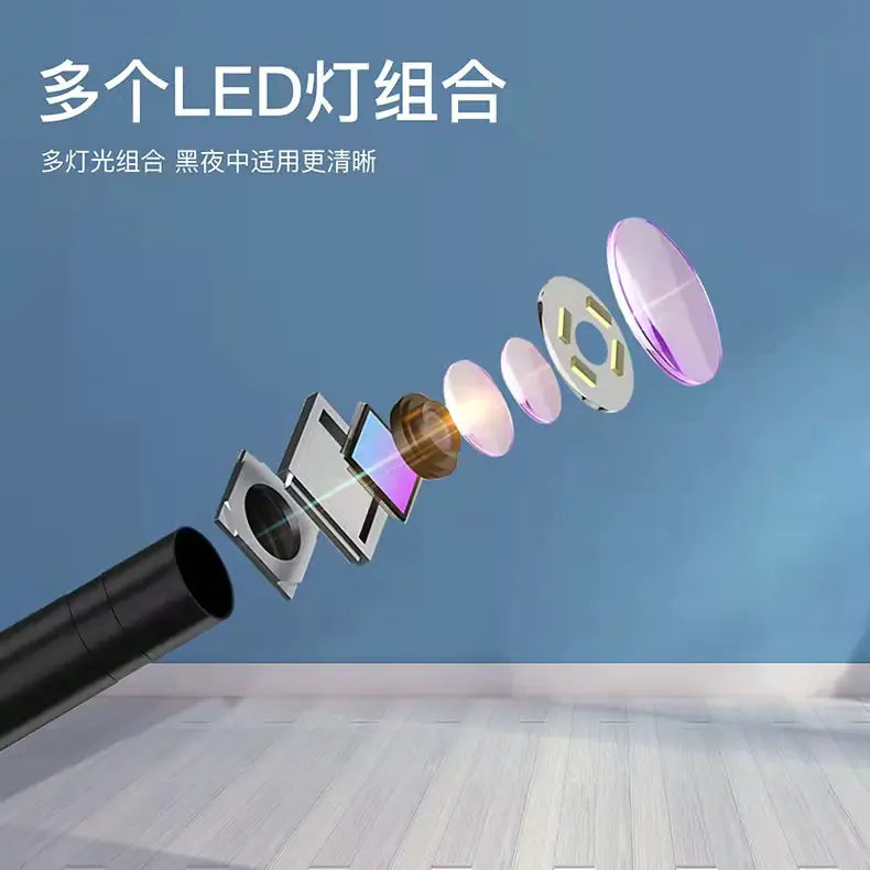 8mm WiFi Endoscope for Industrial and Automotive Use