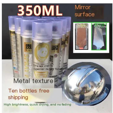 Chiyu Chrome Plating Stainless Steel Touch-Up Spray Paint